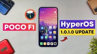 Poco F1 HyperOS 1.0.1.0 Android 14 Update