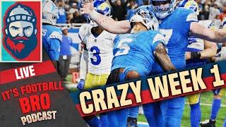 NFL Week 1 Review  Its Football Bro Podcast