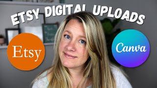How to Upload Digital Products To Etsy - No Matter Your File Sizes or Types Ep. 7