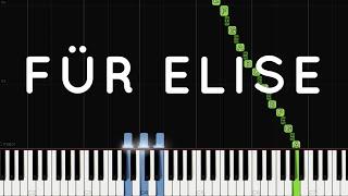 Für Elise - Beethoven  Piano Tutorial