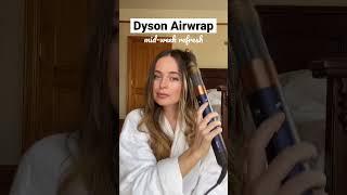 Dyson Airwrap Mid-week REFRESH ‍️ #dysonairwrap #hairtutorial #alananoelle