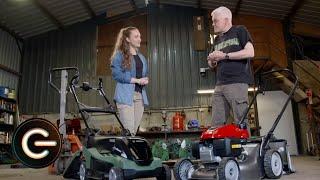 Electric VS Petrol Lawnmowers  The Gadget Show