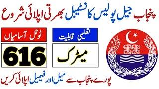 Punjab Jail Police Warder Jobs 2023  Jobs in jail Police  How apply in Jail Police