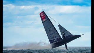 American Magic AC75 Capsize Full story+aftermath of Prada Cup Day 3. #AmericasCup.