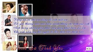 THIÊN SỨ TÌNH YÊU - LÊ HIẾU & NGUYỄN NGỌC ANH - LYRICS - OFFICAL