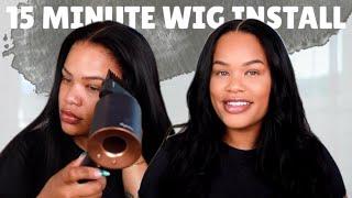 quick & easy wig install + everyday makeup great for moms   Arnell Armon
