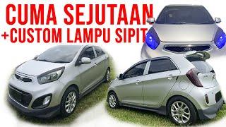 PASANG BODYKIT MOBIL ALL NEW PICANTO & LAMPU SIPIT  Ternyata Di Tempat Ini Komplit & Murah