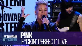 Pnk “F*ckin’ Perfect” Live on the Stern Show
