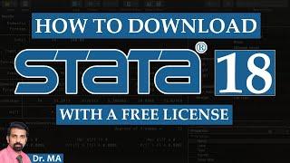 Free STATA 18 2024 - Download STATA 18 With a Free License - Windows & Mac - Free STATA Guide