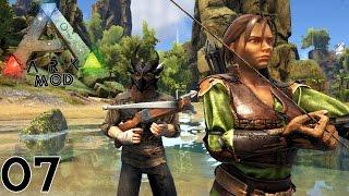 JAFFRONTE DES CHASSEURS DE DINOSAURES   ARK MOD  Survival Evolved  #Ep7