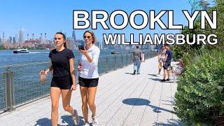 NEW YORK CITY Walking Tour 4K - BROOKLYN - WILLIAMSBURG