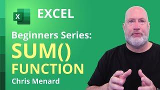 How to use the SUM Function and AUTOSUM in Microsoft Excel  Tutorial for Absolute Beginners