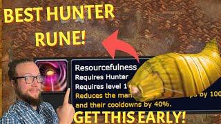 RESOURCEFULNESS This Hunter Rune is the BEST for RANGED Hunters Season of Discovery WoW
