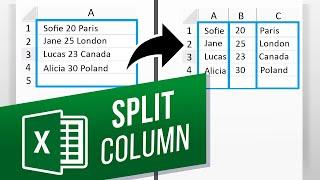 How to Split One Column into Multiple Columns in Excel  How to Use Text to Columns in Excel