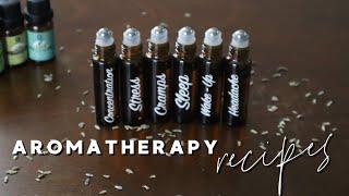 6 DIY Aromatherapy Roll-On Recipes  How I Use Essential Oils for Sleep Headaches Stress + More