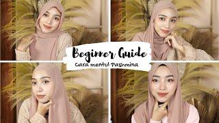 Tips & Cara Pakai Pashmina Pemula ll Pentul Pashmina Beginner Guide