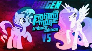 Mugen Fighting Is Magic Tribute Edition Sunset Shimmer VS Princess Celestia