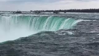 White noise  Niagara Falls Waterfall for sleep relaxation  나이아가라 폭포 백색소음  ホワイトノイズ ナイアガラの滝