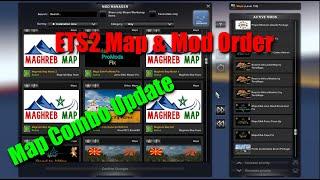 ETS2 Map & Mod Order How To + Global Map Combo Update V1.48