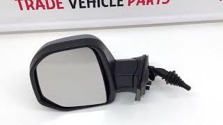 Citroen Berlingo Peugeot Partner 2008-2012 Door Wing Mirror Manual Primed Passenger Side