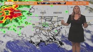 New Orleans Weather Warm with more clouds on Mothers Day