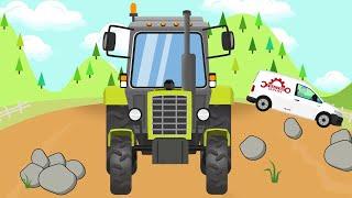 Tractor and Failure in the Field - Mobile Service Vehicle for Kids and Traktor Wheel Replacement
