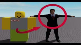 Patrick Bateman Staring into your soul but roblox