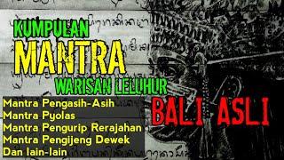 ️Kumpulan Mantra Warisan Asli Leluhur Bali #internesia #mantra #bali