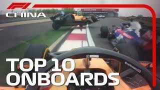 Top 10 Onboards  2019 Chinese Grand Prix