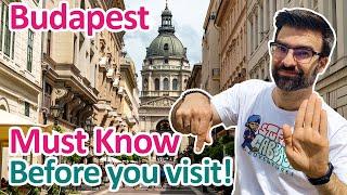 BUDAPEST 15 Things you MUST KNOW before visiting  Hungary Travel Guide