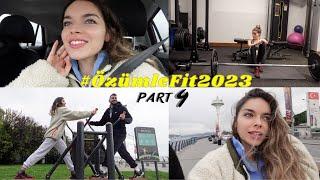 değişen alışkanlıklarım sabah yürüyüşü + full spor günü ‍️ #ÖzümleFit2023 part 4