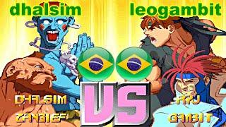 X-Men Vs. Street Fighter - dhalsim vs leogambit