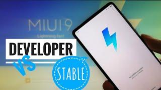 MIUI STABLE VS DEVELOPER - Which to choose?