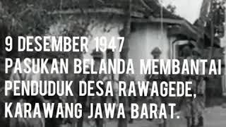 9 Desember 1947 Pembantaian di Rawagede resmi berlangsung