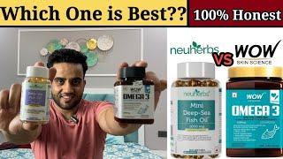 WOW Fish Oil vs Neuherbs Fish Oil Which One is Best? 100%Honest Review #neuherbs #wowskinscience