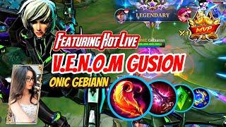 Gusion • Hot Live KDA1107 - Best Play by ONIC Gebiann  MLBB