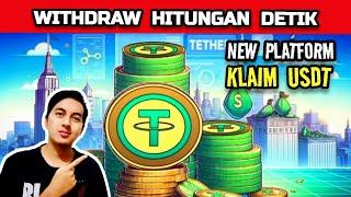 USDT MASUK HITUNGAN DETIK New Platform Tether USDT Staking