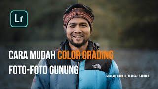 Cara Mudah Edit Foto Gunung - Lightroom Mobile Tutorial #KoncoNgulik