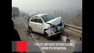 7 Killed And Many Injured During Dense Fog In Haryana