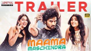 Maama Maschindra Hindi Trailer 4K  Sudheer Babu  Eesha Rebba Mirnalini Ravi  Aditya Movies