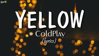 Yellow lyrics - Coldplay