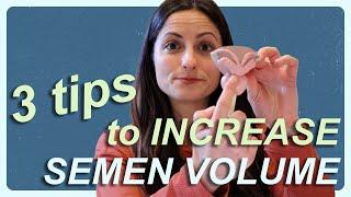 3 tips to increase semen volume #kegel #sex