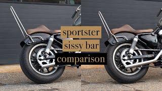 PRISM SUPPLY  Sportster Sissy Bar Comparison