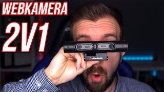 WEBKAMERA S DVĚMA KAMERAMI?  AVerMedia DUALCAM PW313D  Unboxing & Test