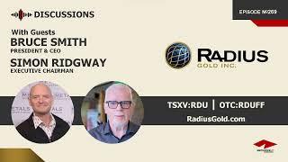 گفتگو با بروس اسمیت و سایمون ریدوی  Radius Gold TSXVRDU