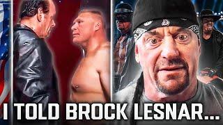 What Undertaker Told Brock Lesnar Before Leaving WWE