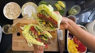 How to Easily Assemble a Raw Vegan Burger 