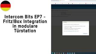 Intercom Bits EP7 - FritzBox Integration in modulare Türstation