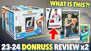 *WEMBY RATED ROOKIES AND NEXT DAYS? * 2023-24 Panini Donruss Basketball Hobby Box Review x2