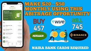 Netteler AbitrageMake $20-$50 Monthly using Netteler and Binance Abitrage Opportunity #abitrage